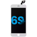 LCD-Display mit Stahlplatte für iPhone 6S Plus (Aftermarket) – Weiß