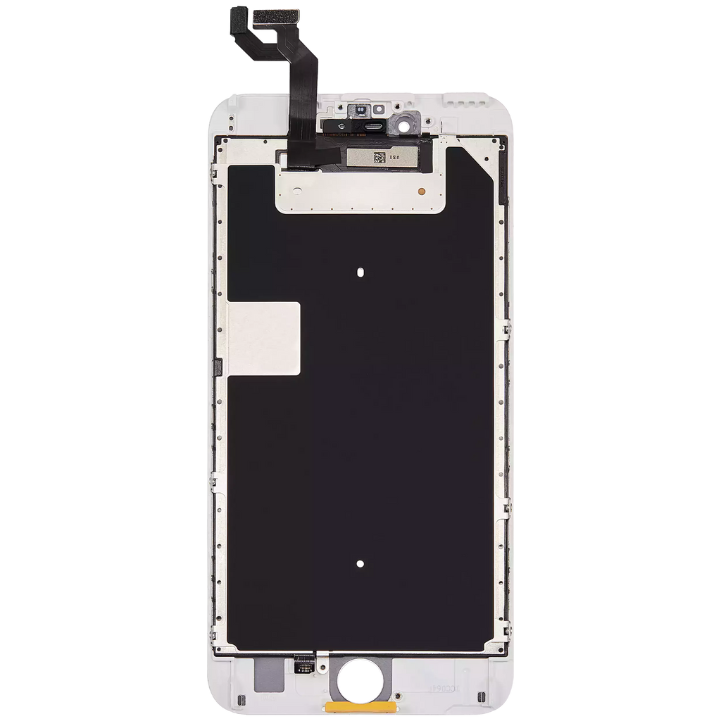 LCD Display with Steel Plate for iPhone 6S Plus (Aftermarket) – White