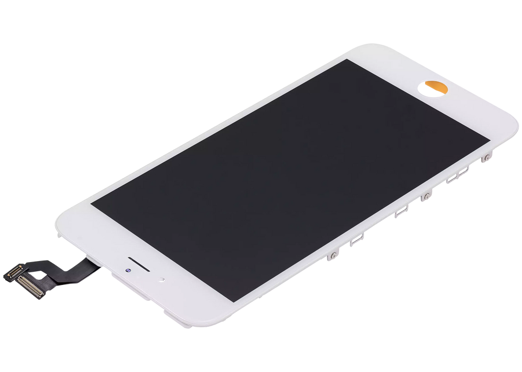 LCD Display with Steel Plate for iPhone 6S Plus (Aftermarket) – White