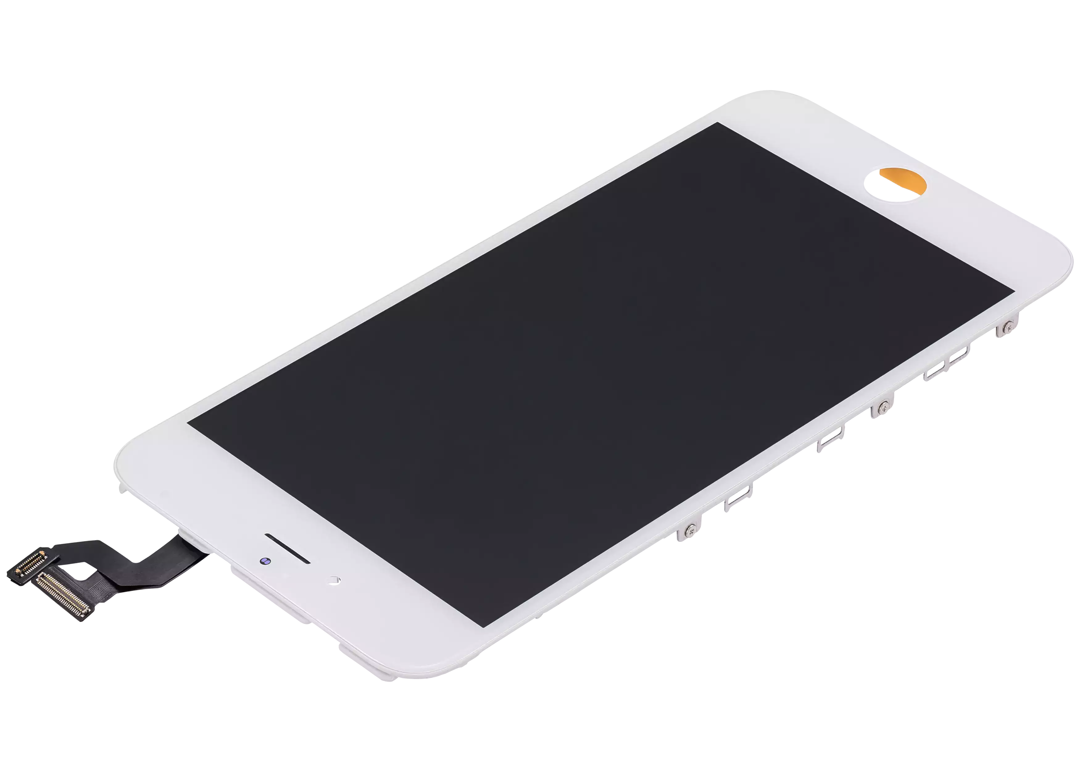 LCD Display with Steel Plate for iPhone 6S Plus (Aftermarket) – White