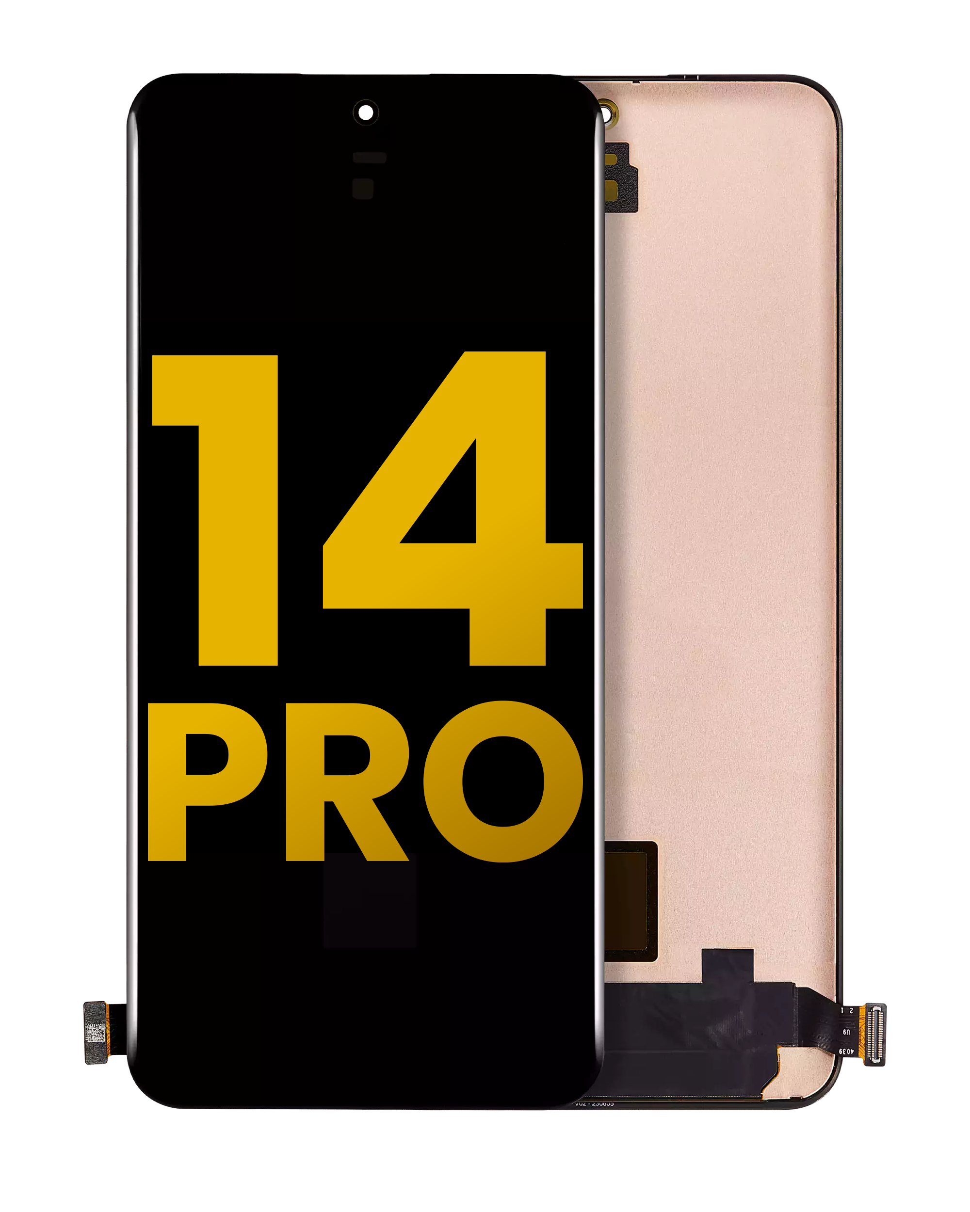 OLED-Display ohne Rahmen für Xiaomi 14 Pro (Refurbished, alle Farben)