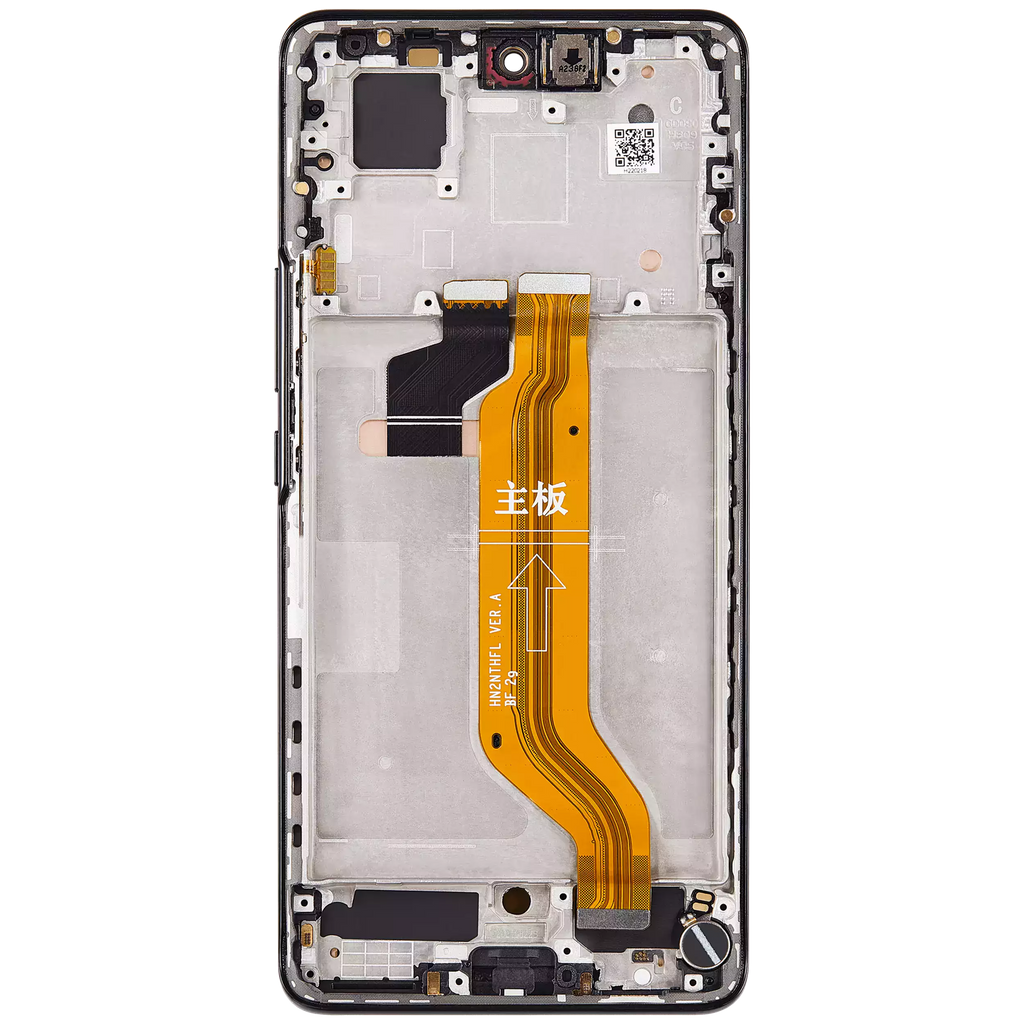 OLED-Display mit Rahmen für Honor 50 (Refurbished) (Midnight Schwarz)