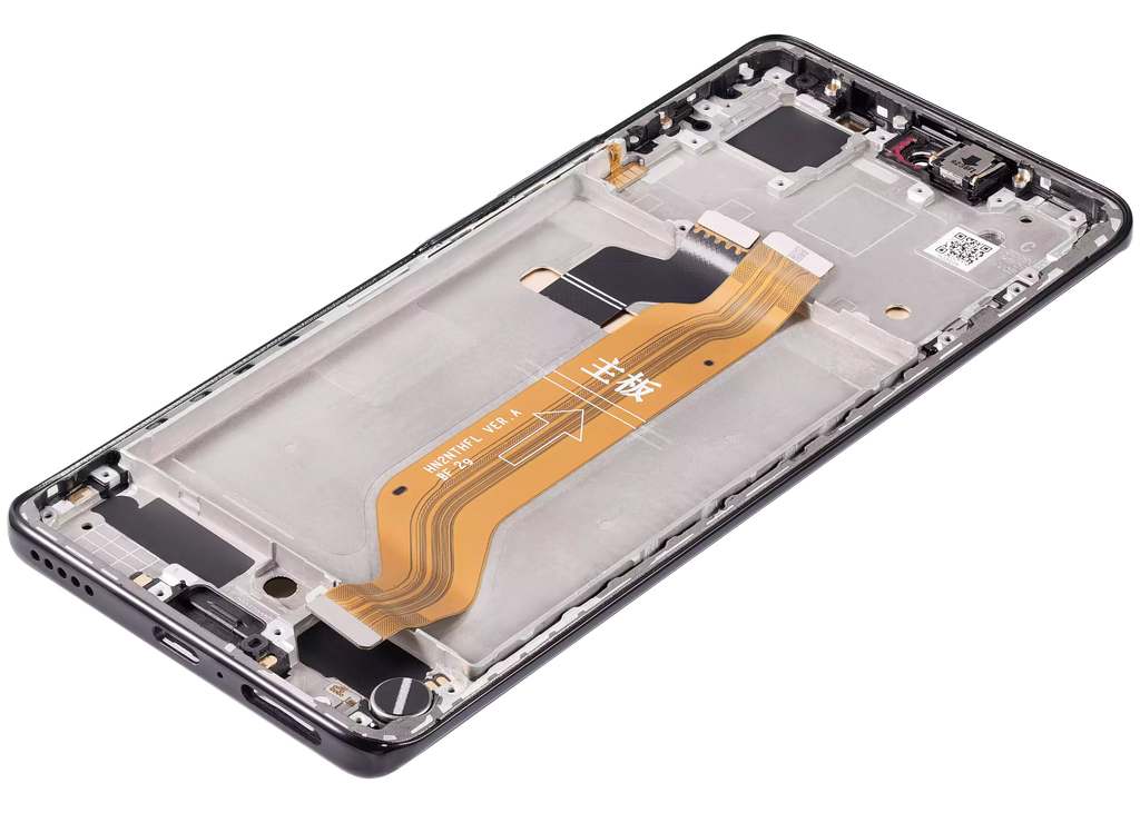 OLED-Display mit Rahmen für Honor 50 (Refurbished) (Midnight Schwarz)