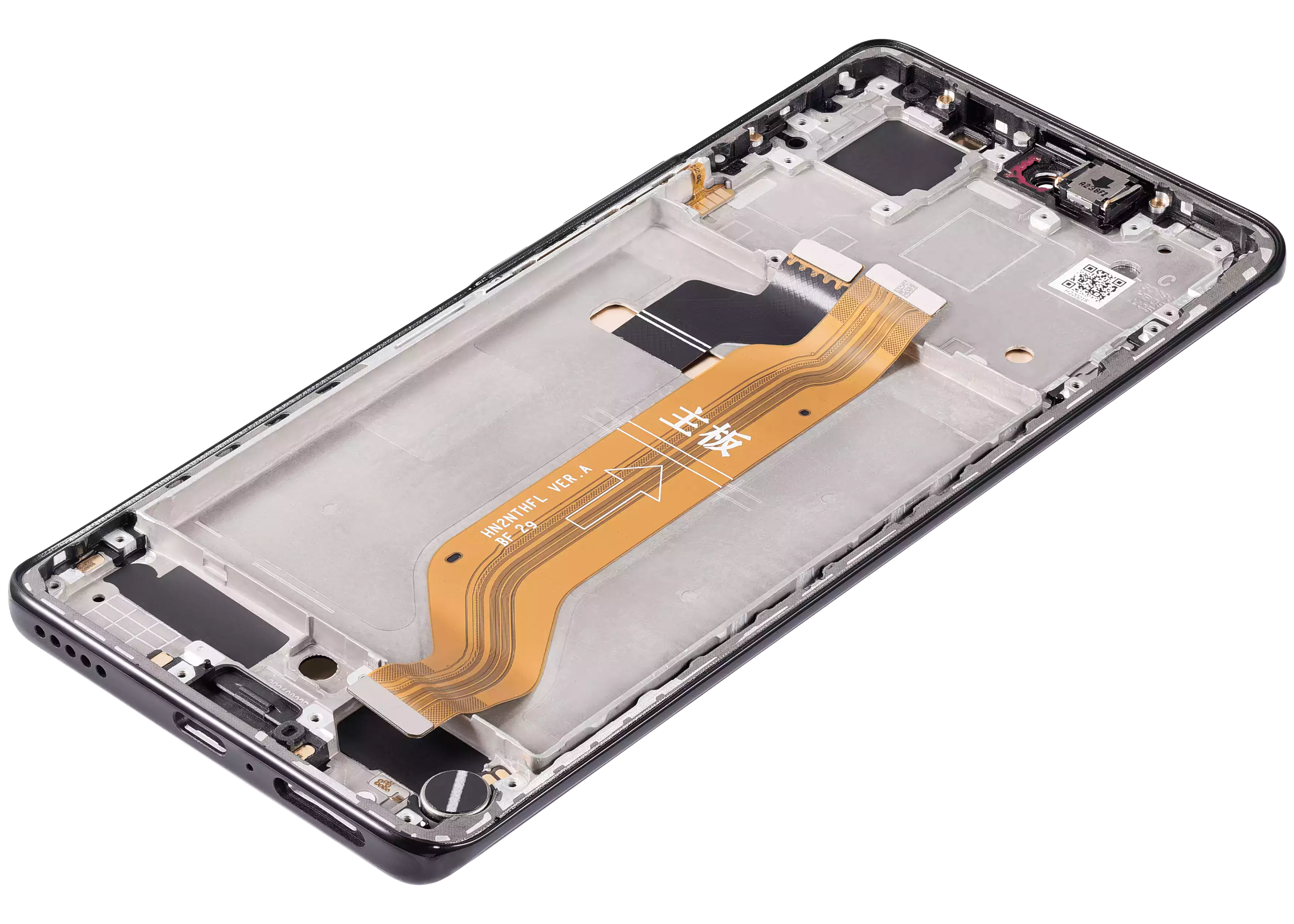OLED-Display mit Rahmen für Honor 50 (Refurbished) (Midnight Schwarz)