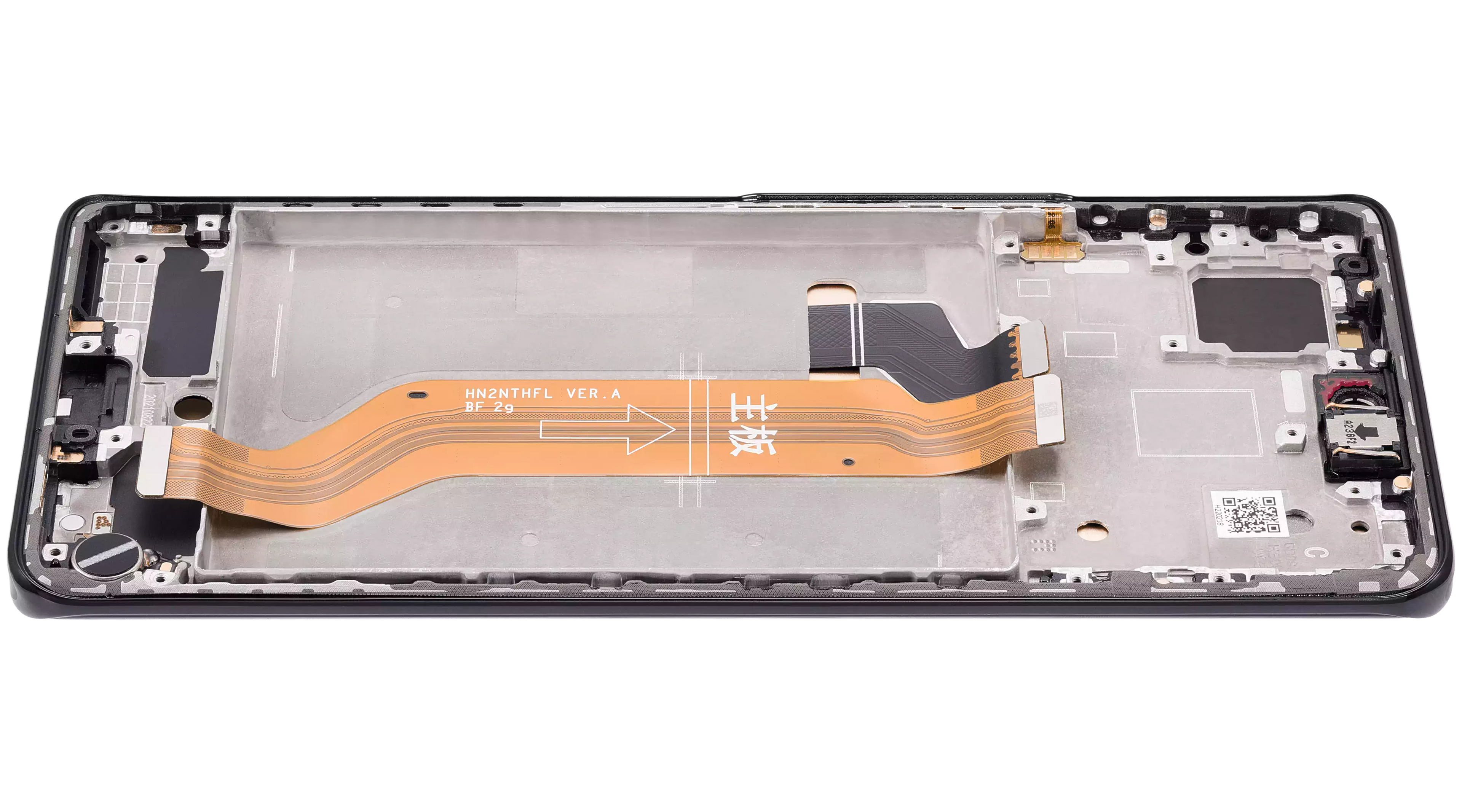 OLED-Display mit Rahmen für Honor 50 (Refurbished) (Midnight Schwarz)