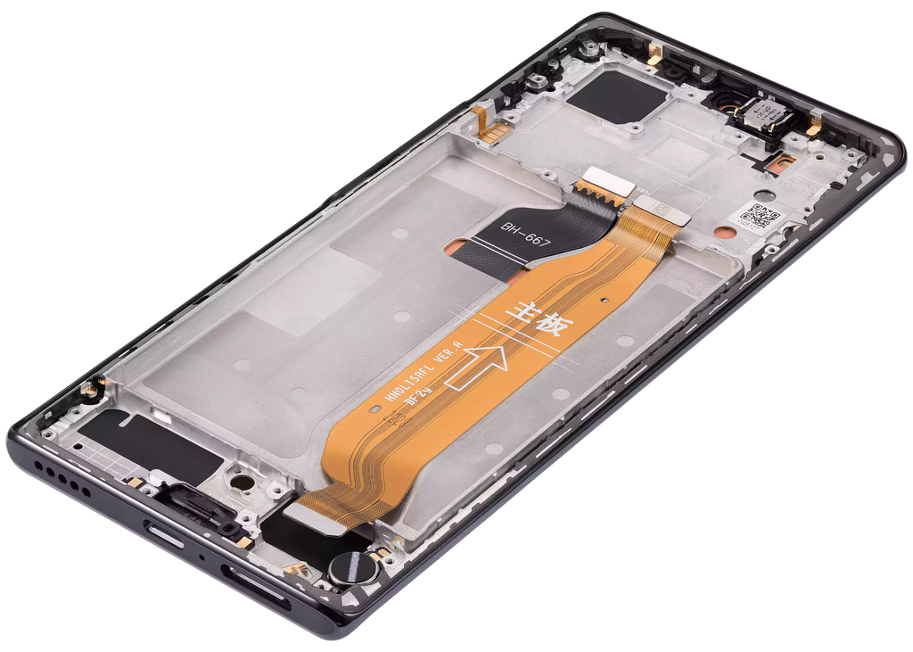 OLED-Display mit Rahmen für Honor 60 (Refurbished) (Schwarz)