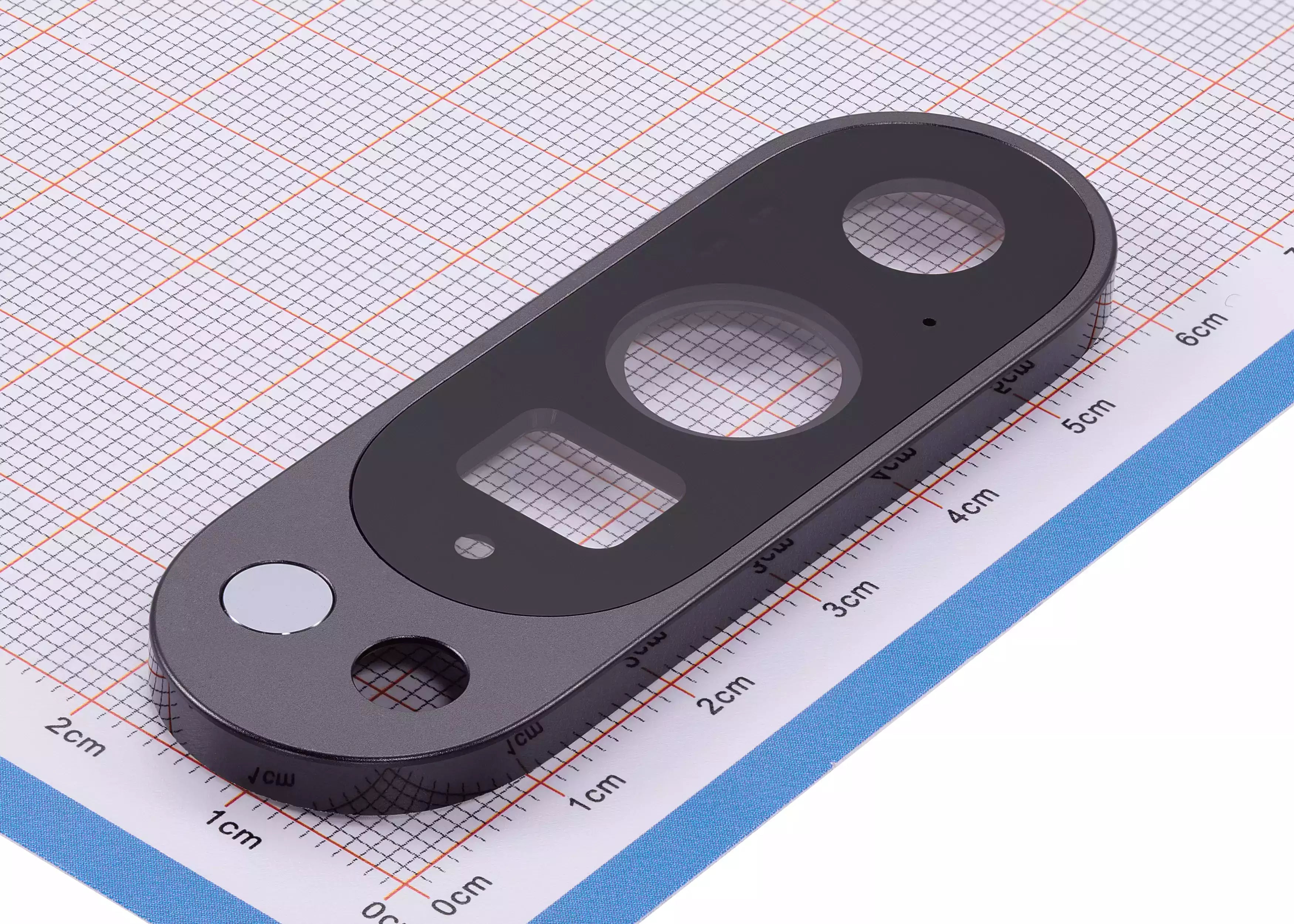Kameralinse hinten mit Halterung für Google Pixel 9 Pro (Obsidian)