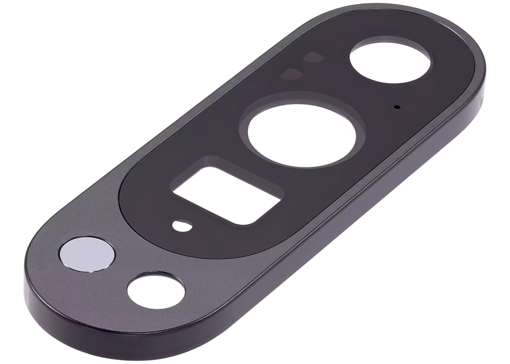 Kameralinse hinten mit Halterung für Google Pixel 9 Pro (Obsidian)