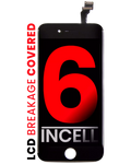 LCD-Baueinheit für iPhone 6 (Aftermarket Pro: XO7 Incell) (Black)