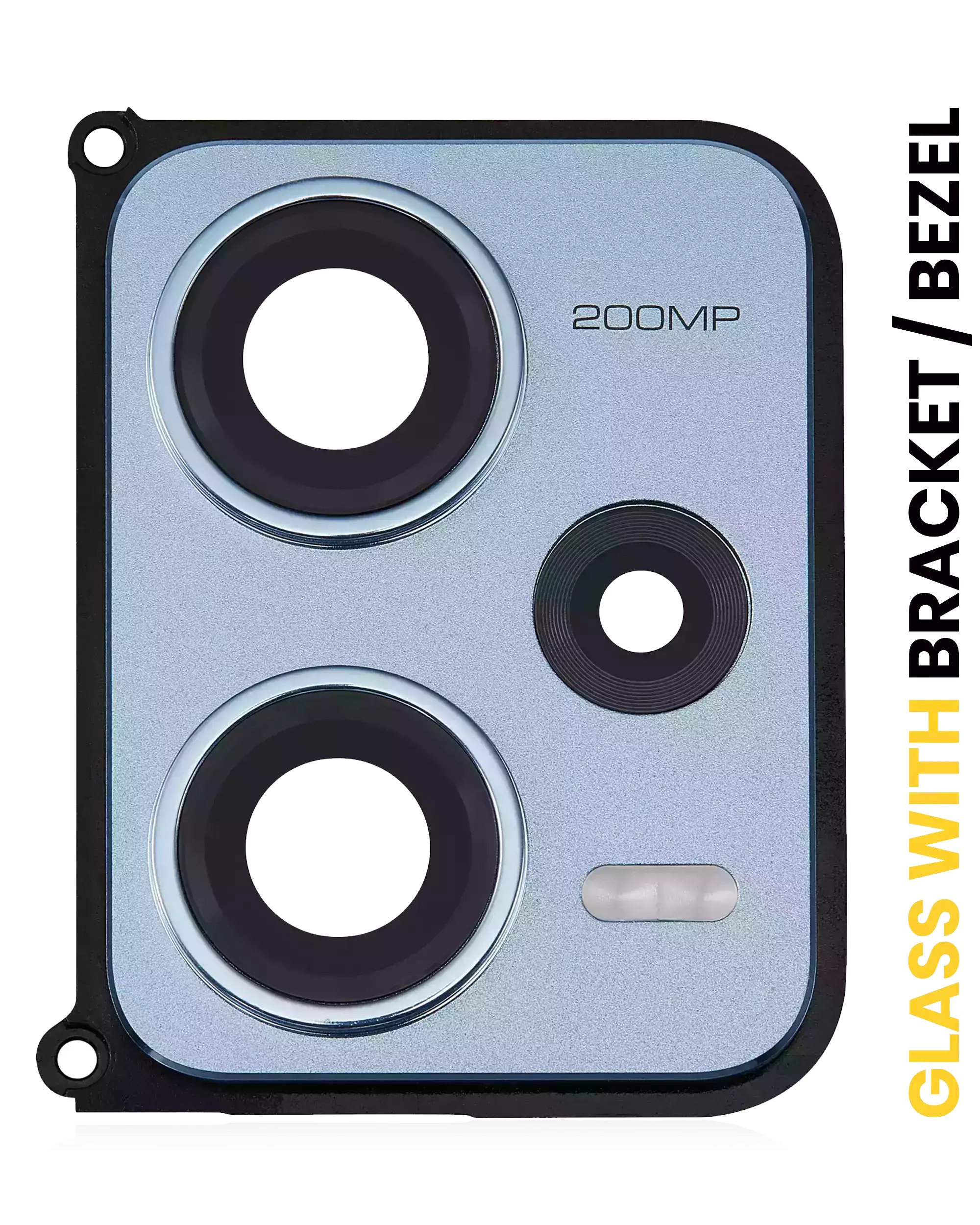 Kameralinse hinten m. Rahmen f. Xiaomi Redmi Note 12 Pro+ (Iceberg Blue)