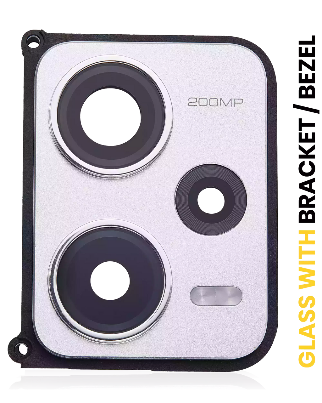 Rear Camera Lens with Holder for Xiaomi Redmi Note 12 Pro Plus (Arctic White)