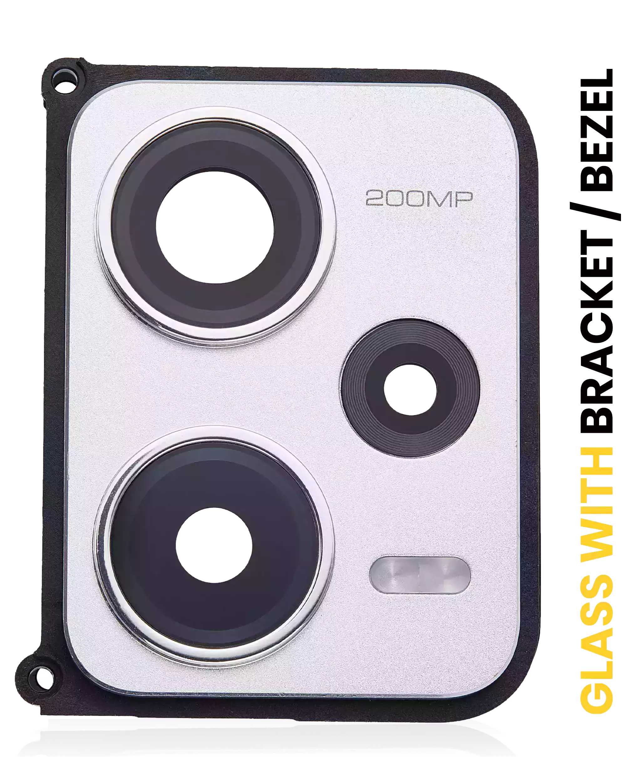 Rear Camera Lens with Holder for Xiaomi Redmi Note 12 Pro Plus (Arctic White)