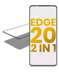 2-in-1 Frontglas mit vorinstalliertem OCA für Motorola Edge 20 (XT2143 / 2021)