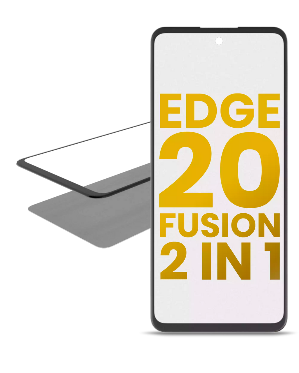 Motorola Edge 20 Fusion Vorderglas 2-in-1 mit OCA Qualität A