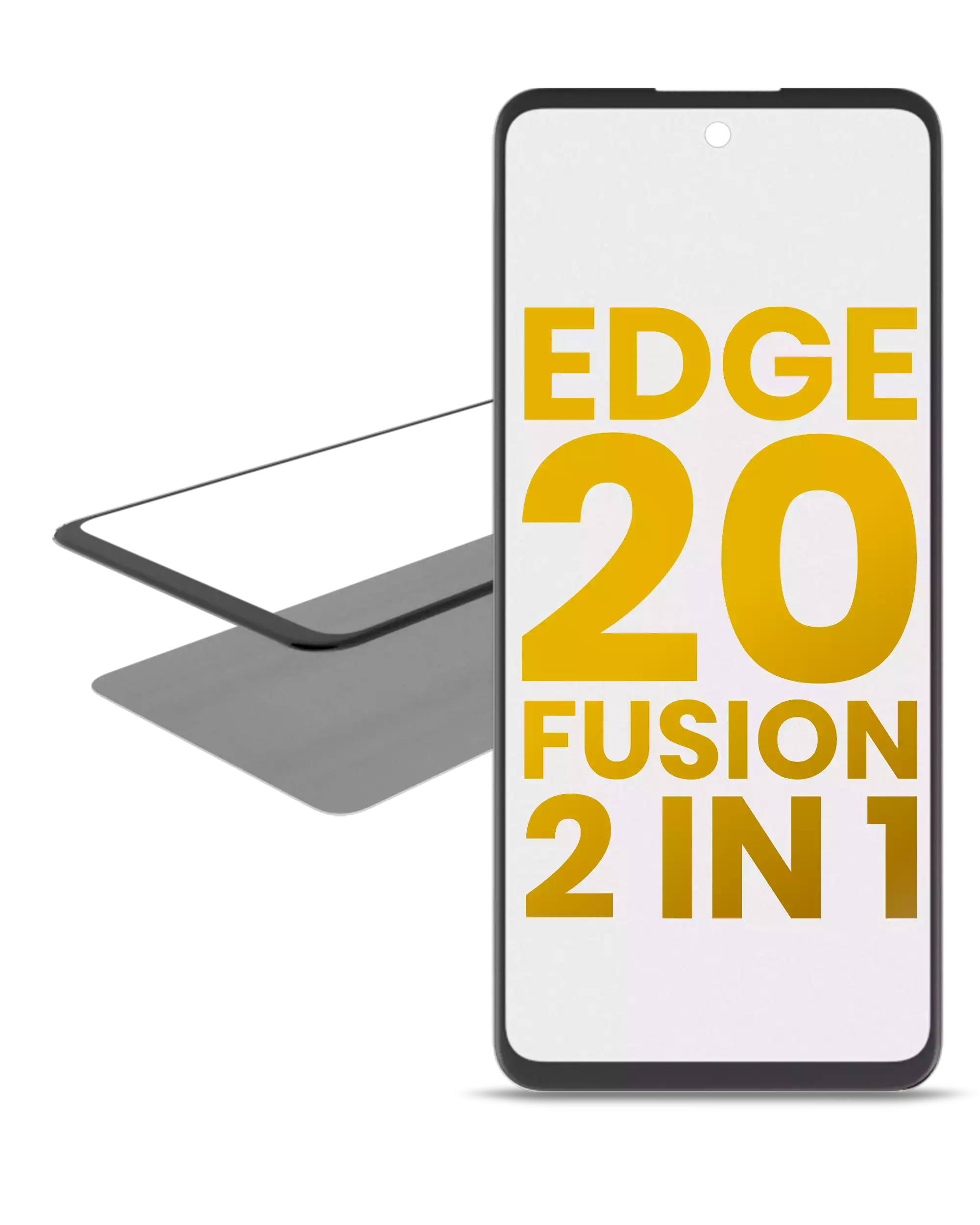 Motorola Edge 20 Fusion Vorderglas 2-in-1 mit OCA Qualität A