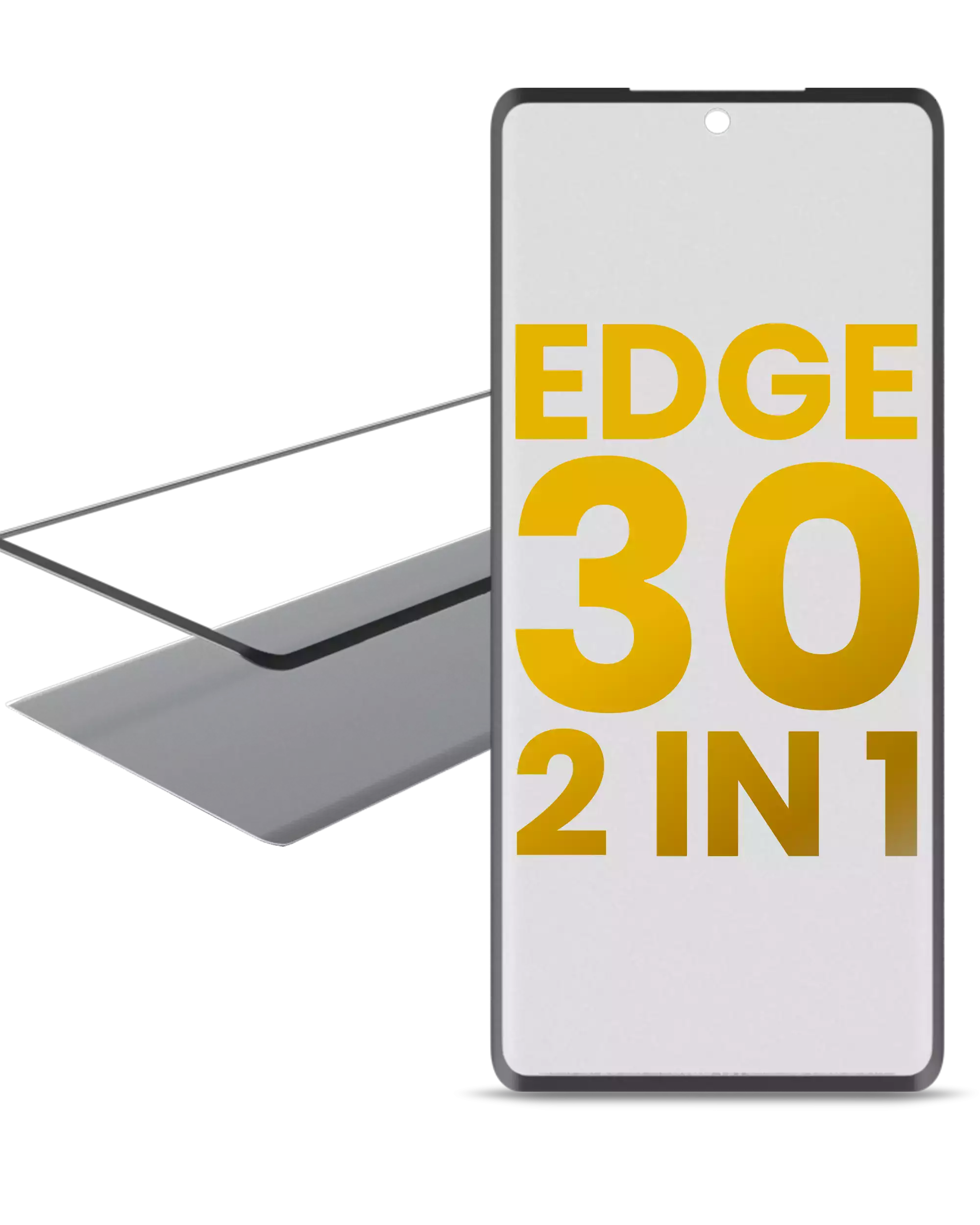 2-in-1 Front Glass with pre-installed OCA for Motorola Edge 30 (XT2203 / 2022)