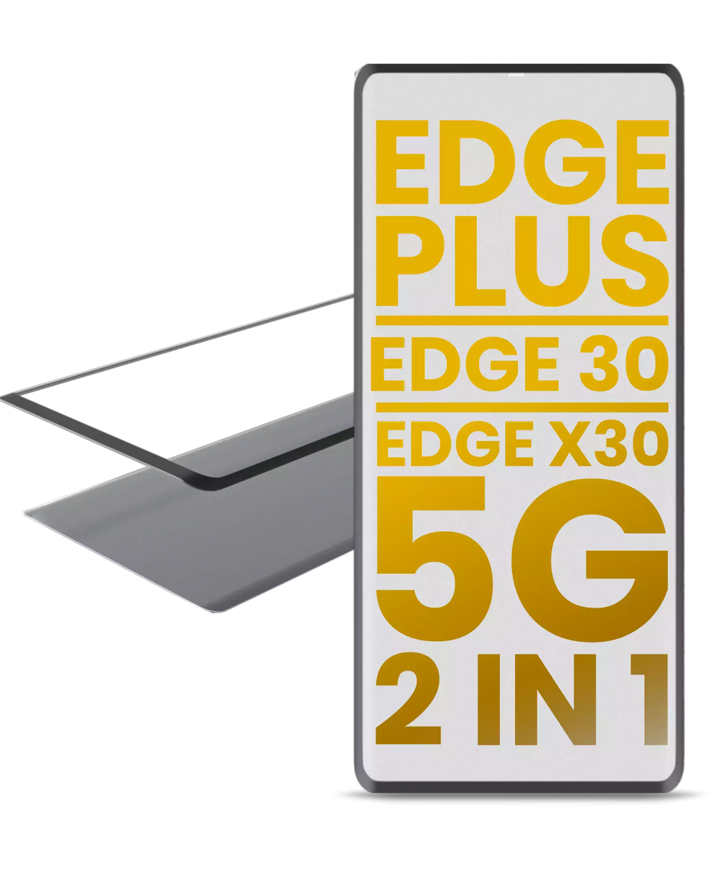 2-in-1 Frontglas mit OCA für Motorola Edge Plus/30 Pro/X30 Premium