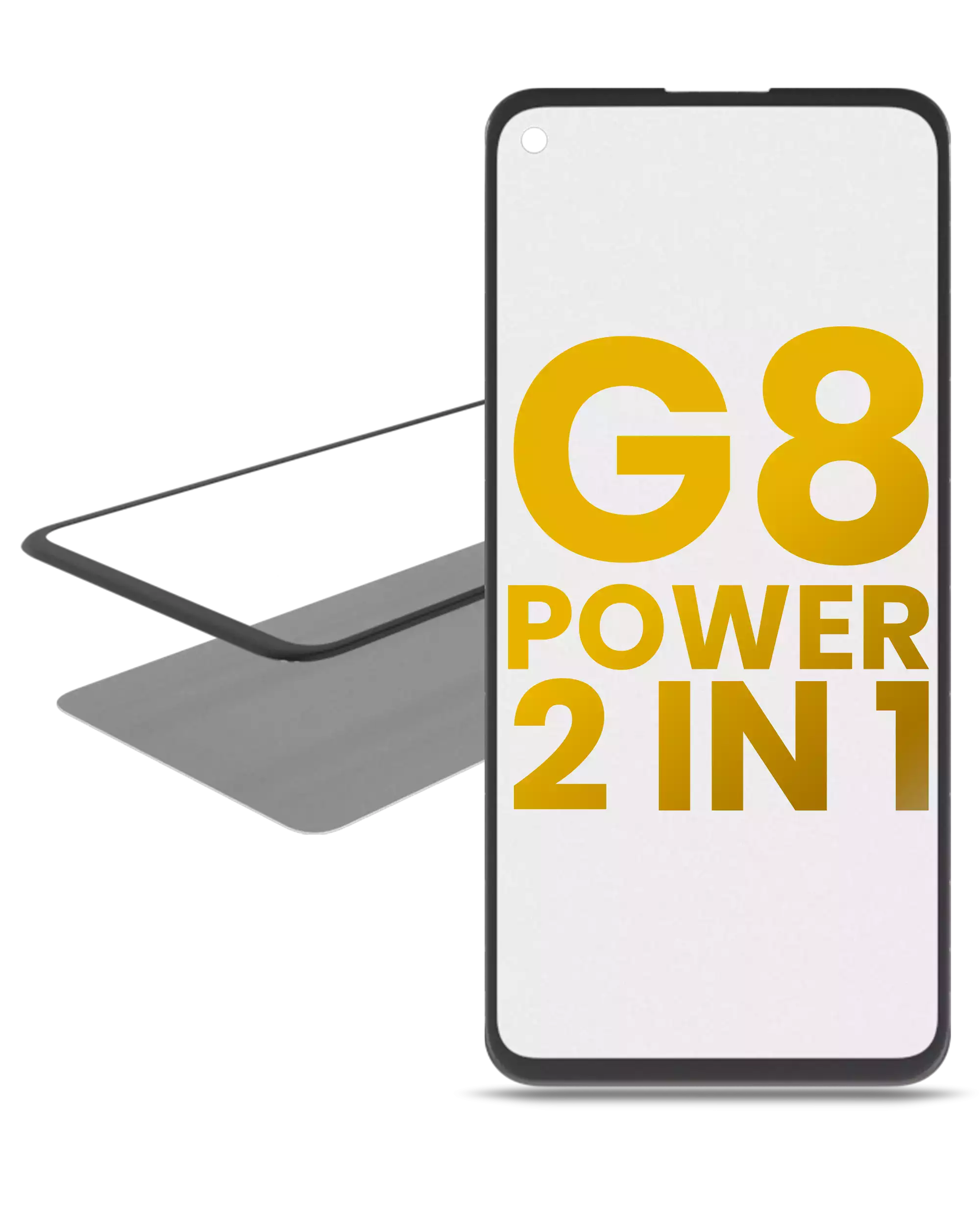 Frontglas mit OCA für Motorola Moto G8 Power, Qualität A