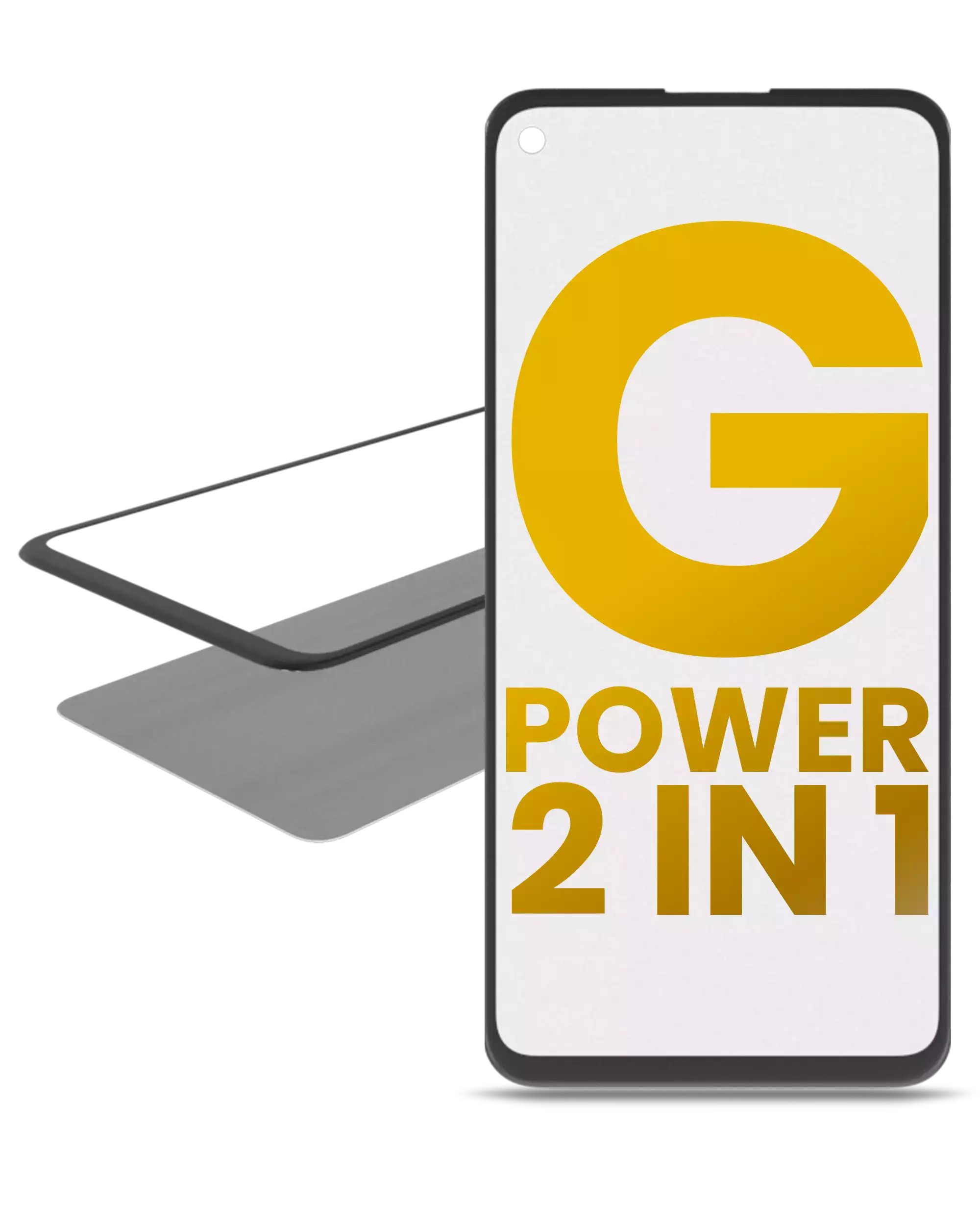 2-in-1 Front Glass with Pre-installed OCA for Motorola Moto G Power (XT2117 / 2021)