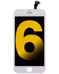 LCD-Display für iPhone 6 (Refurbished) (Weiß)