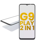 2-in-1 Frontglas mit OCA für Motorola Moto G9 Play - Qualität A