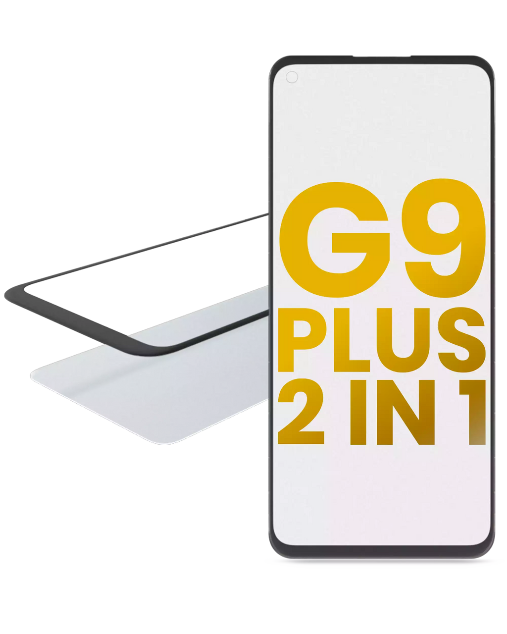 Motorola Moto G9 Plus Frontglas mit OCA - Alle Farben A-Qualität