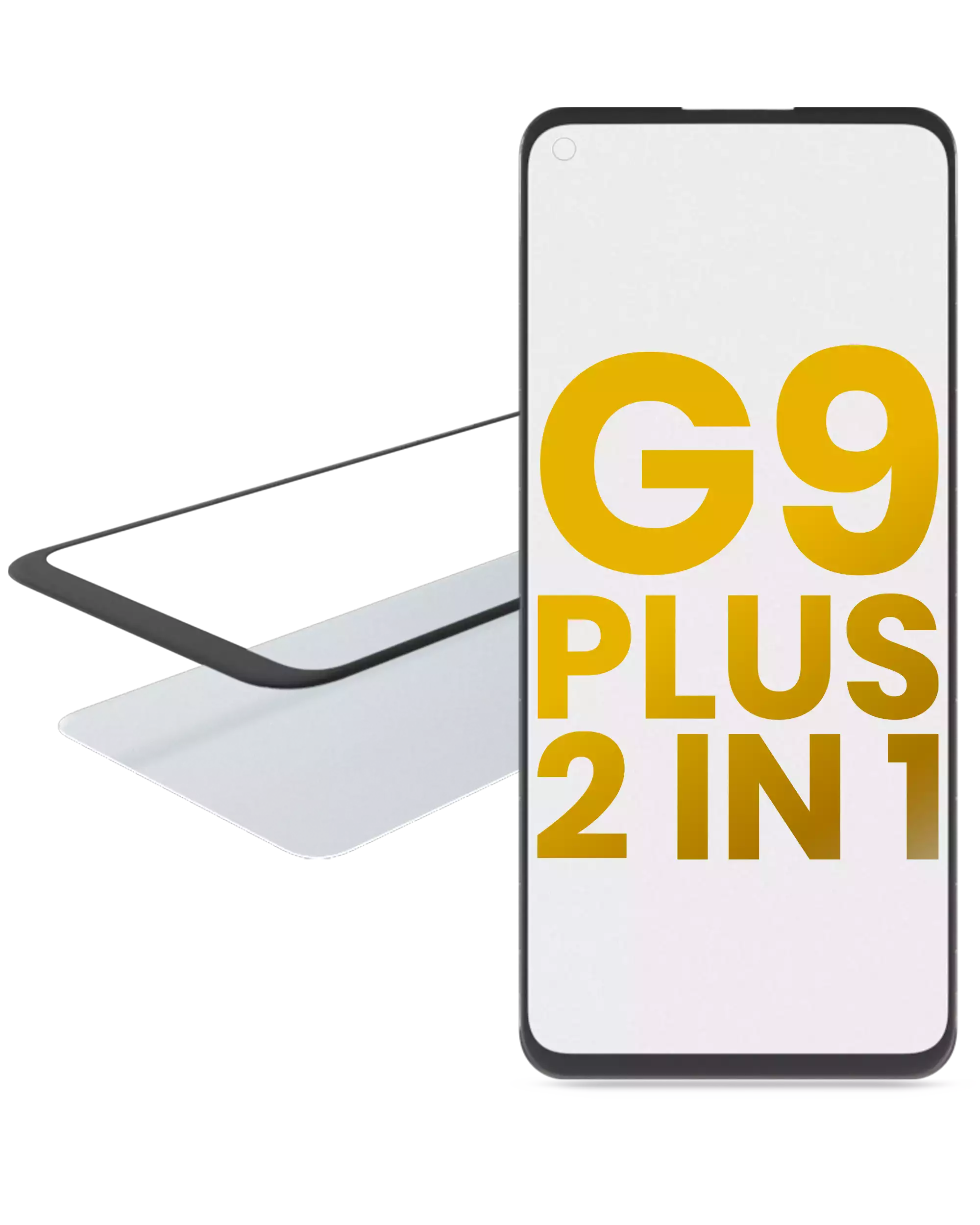 Motorola Moto G9 Plus Frontglas mit OCA - Alle Farben A-Qualität