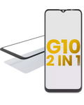 2 in 1 Frontglas mit OCA für Moto G10 - Alle Farben, Qualität A