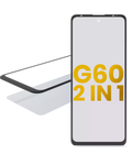 2 in 1 Frontglas mit vorgeklebtem OCA für Motorola Moto G60 (XT2135 / 2021)
