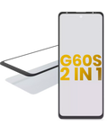 2-in-1 Front Glass with pre-installed OCA for Motorola Moto G60S (XT2133 / 2021)