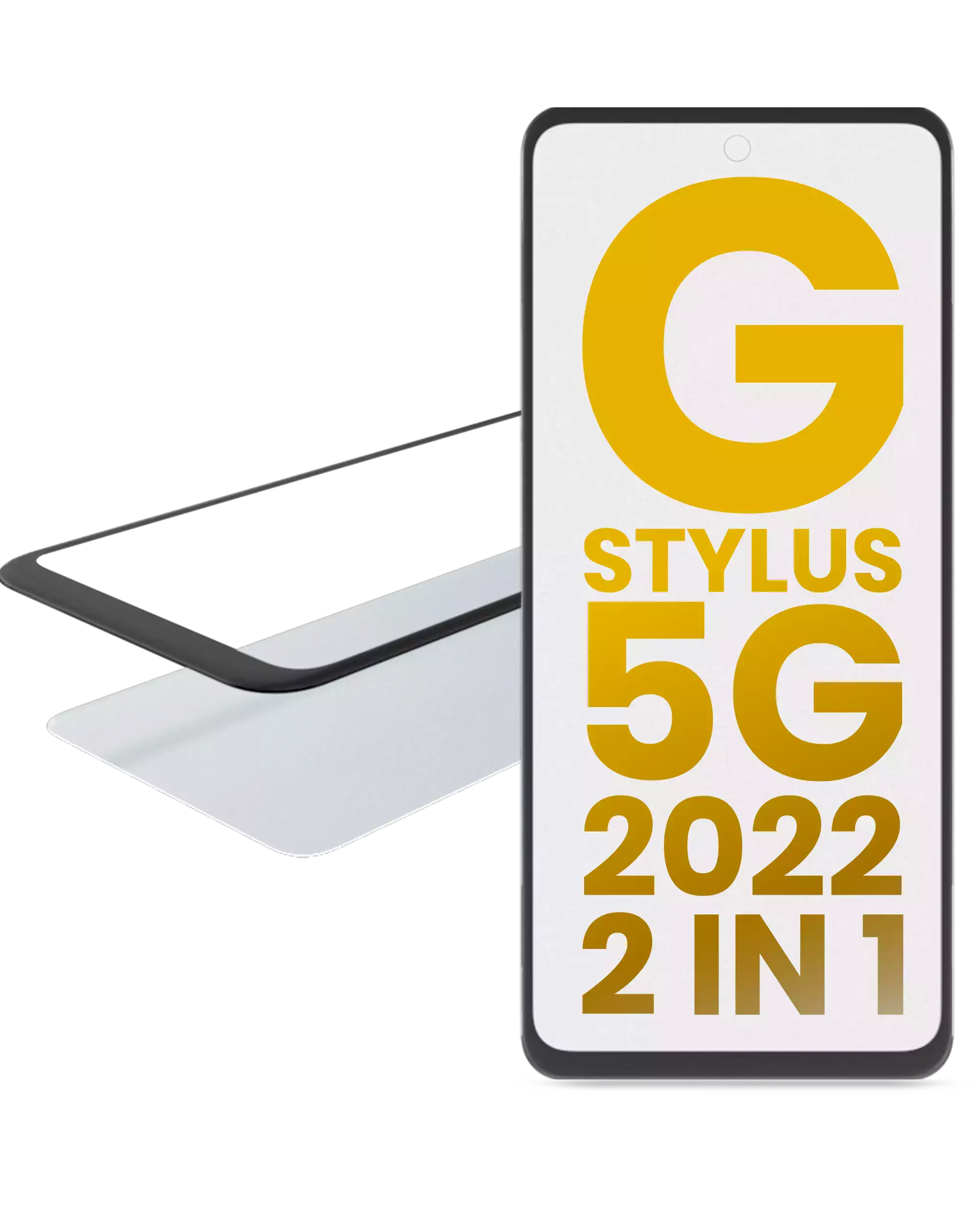 2-in-1 Front Glass with Pre-installed OCA for Motorola Moto G Stylus 5G (XT2215 / 2022)