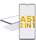 2-in-1 Frontglas mit OCA für Samsung Galaxy A51 4G - Qualität A