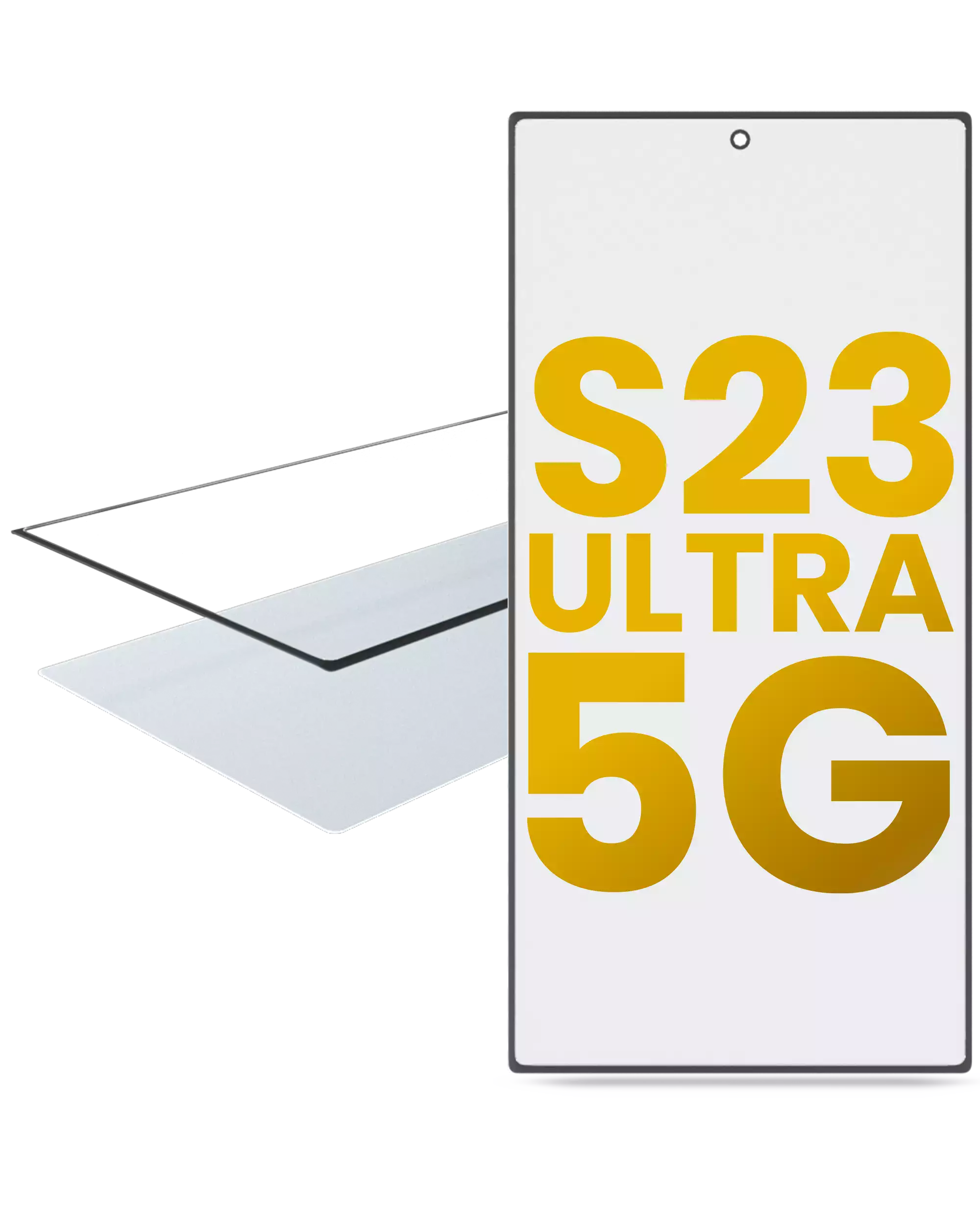 2-in-1 Front Glass with Pre-installed OCA for Samsung Galaxy S23 Ultra 5G