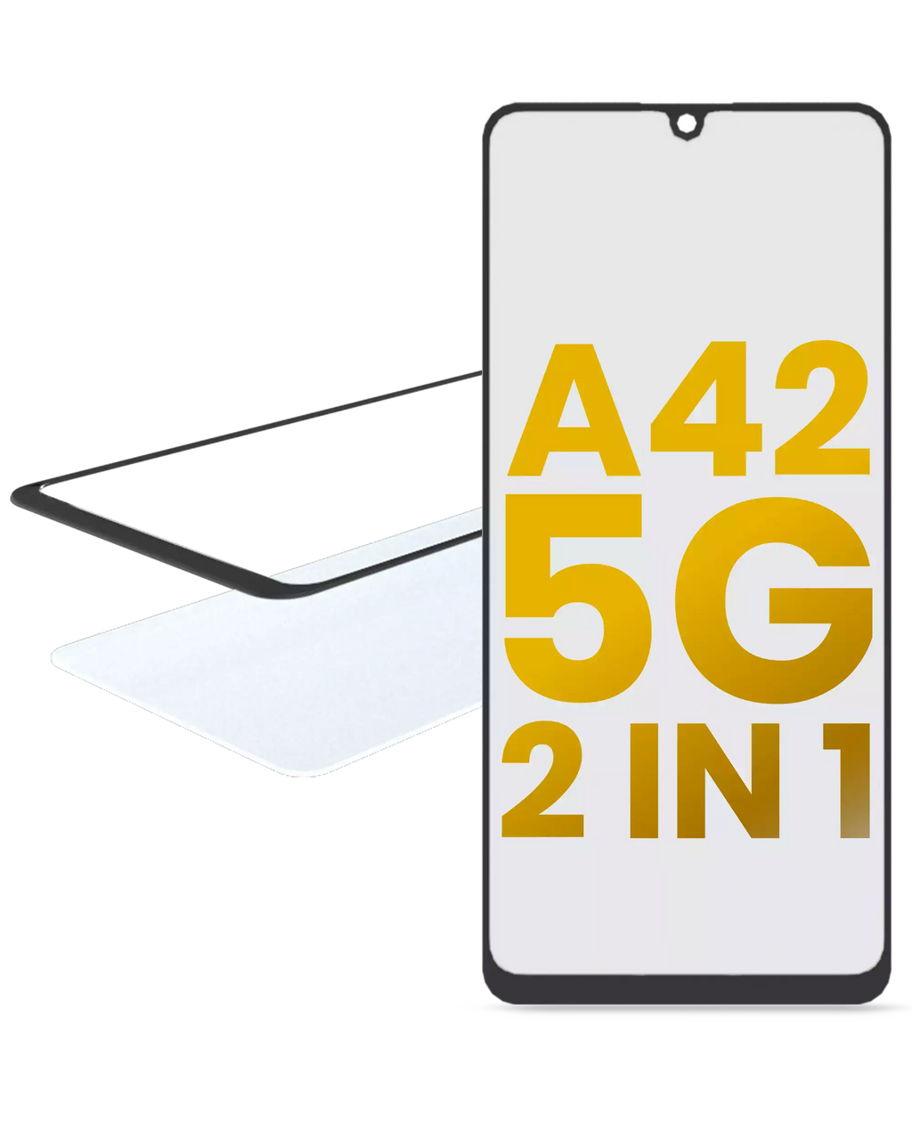 2-in-1 Front Glass with Pre-installed OCA for Samsung Galaxy A42 5G (A426 / 2020)
