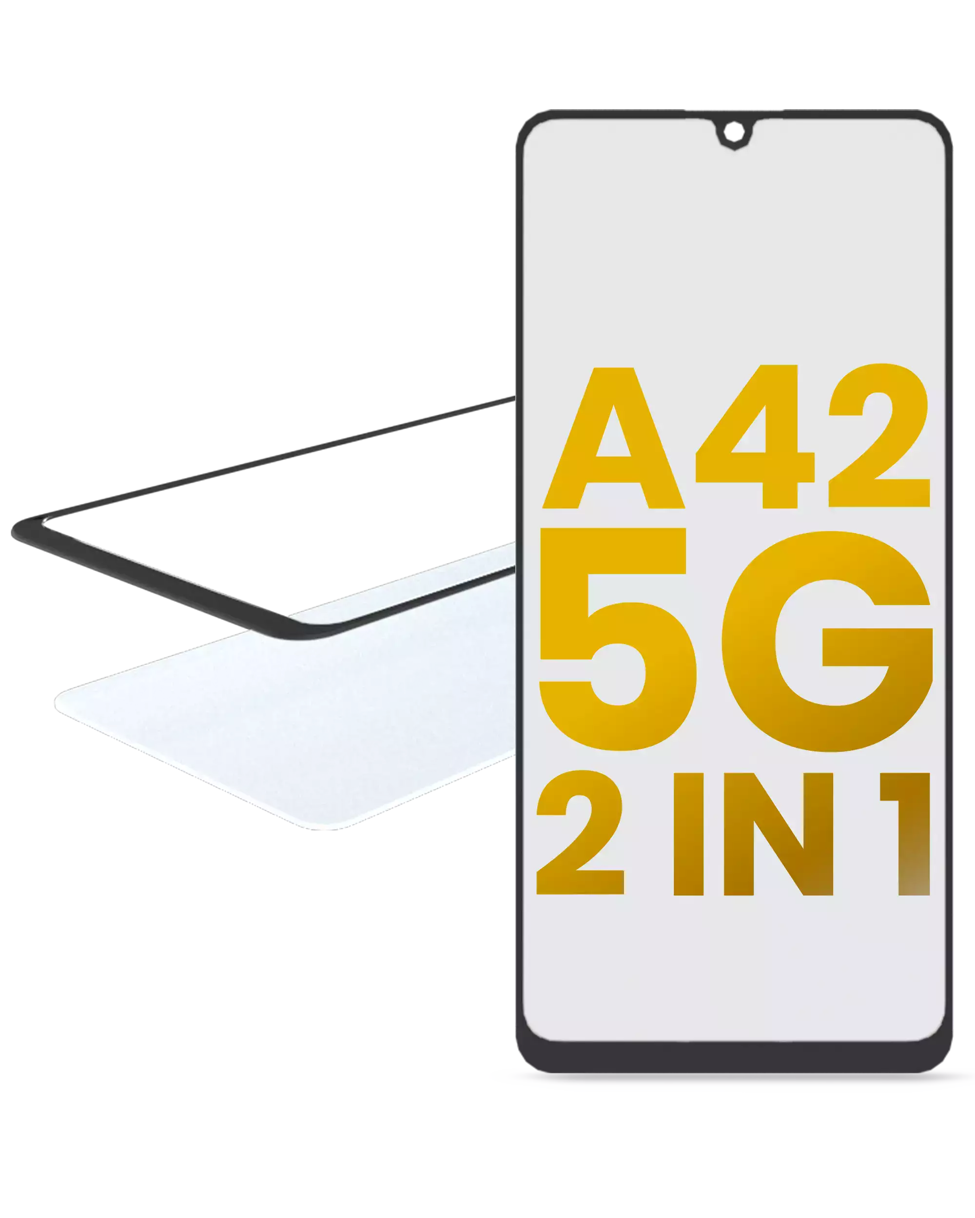 2-in-1 Front Glass with Pre-installed OCA for Samsung Galaxy A42 5G (A426 / 2020)