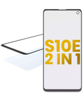 2 in 1 Frontglas mit vorinstalliertem OCA für Samsung Galaxy S10E