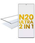 2-in-1 Frontglas mit vorinstallierter OCA für Samsung Galaxy Note 20 Ultra