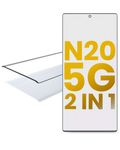 2-in-1 Frontglas mit vorinstallierter OCA für Samsung Galaxy Note 20 5G