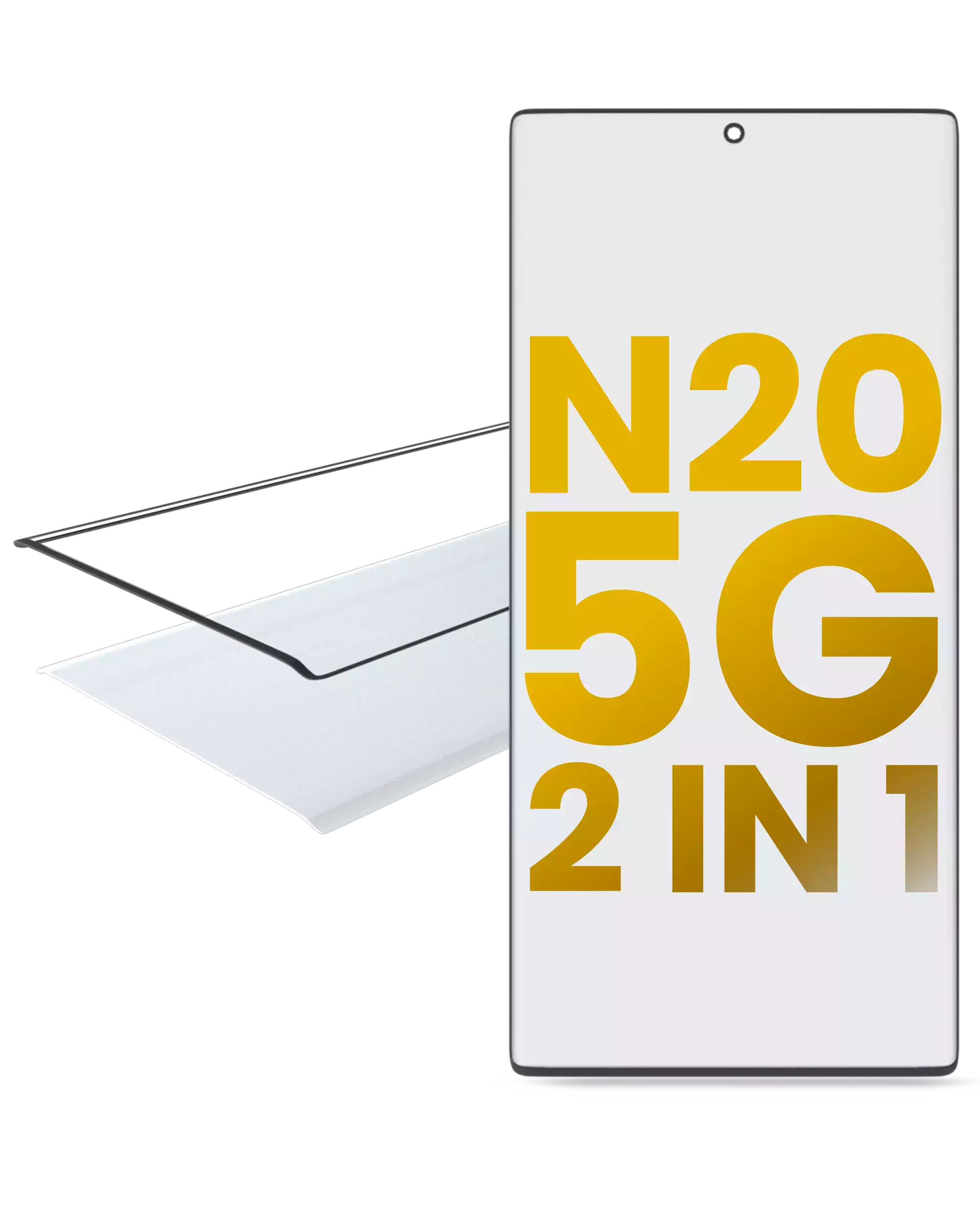 2-in-1 Front Glass with Pre-installed OCA for Samsung Galaxy Note 20 5G