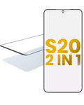 2-in-1 Frontglas mit OCA vorinstalliert für Samsung Galaxy S20
