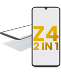 2 in 1 Frontglas mit vorinstalliertem OCA für Motorola Moto Z4 (XT1980 / 2019)