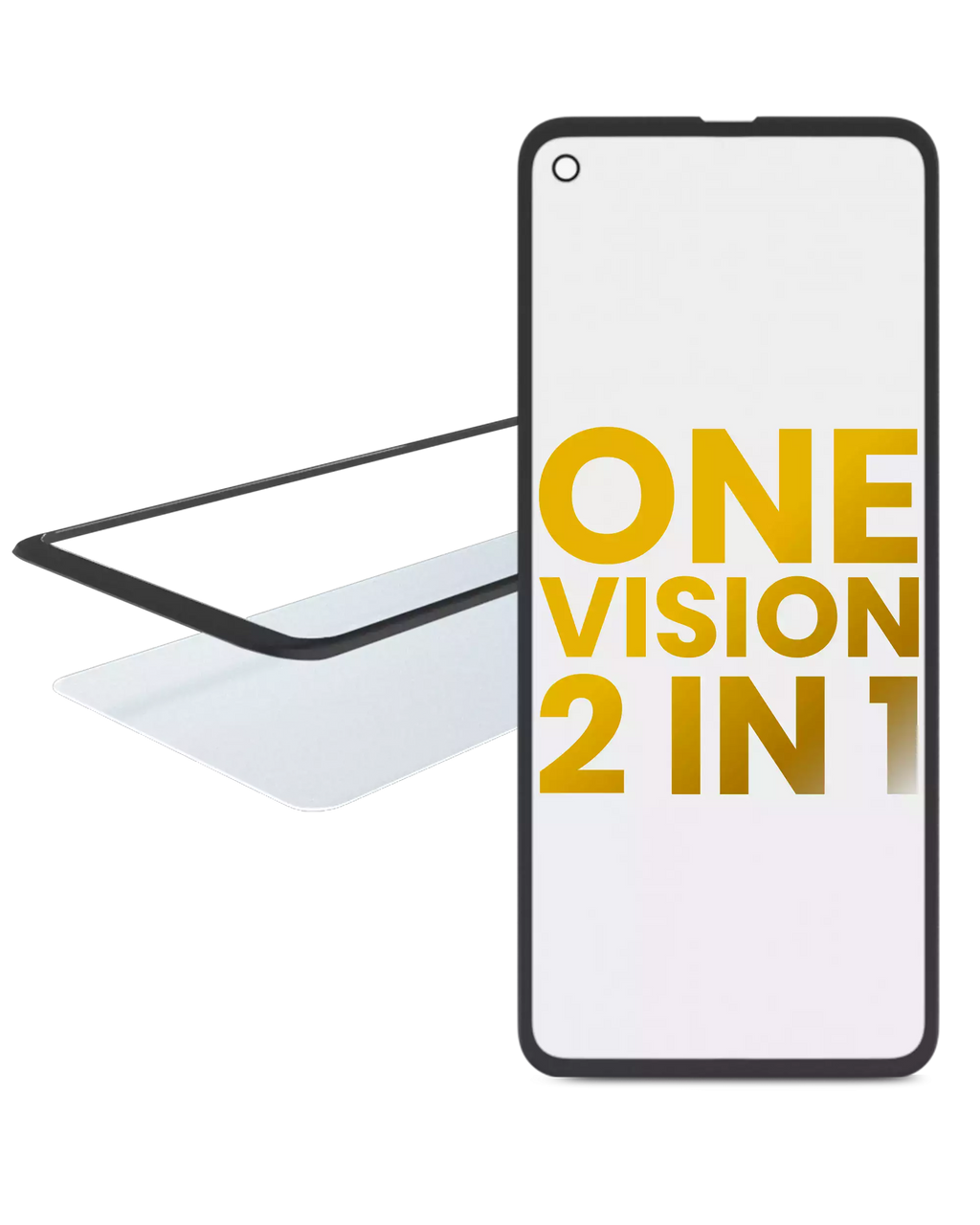 Frontglas mit OCA vorinstalliert Premium für Motorola One Vision 2019
