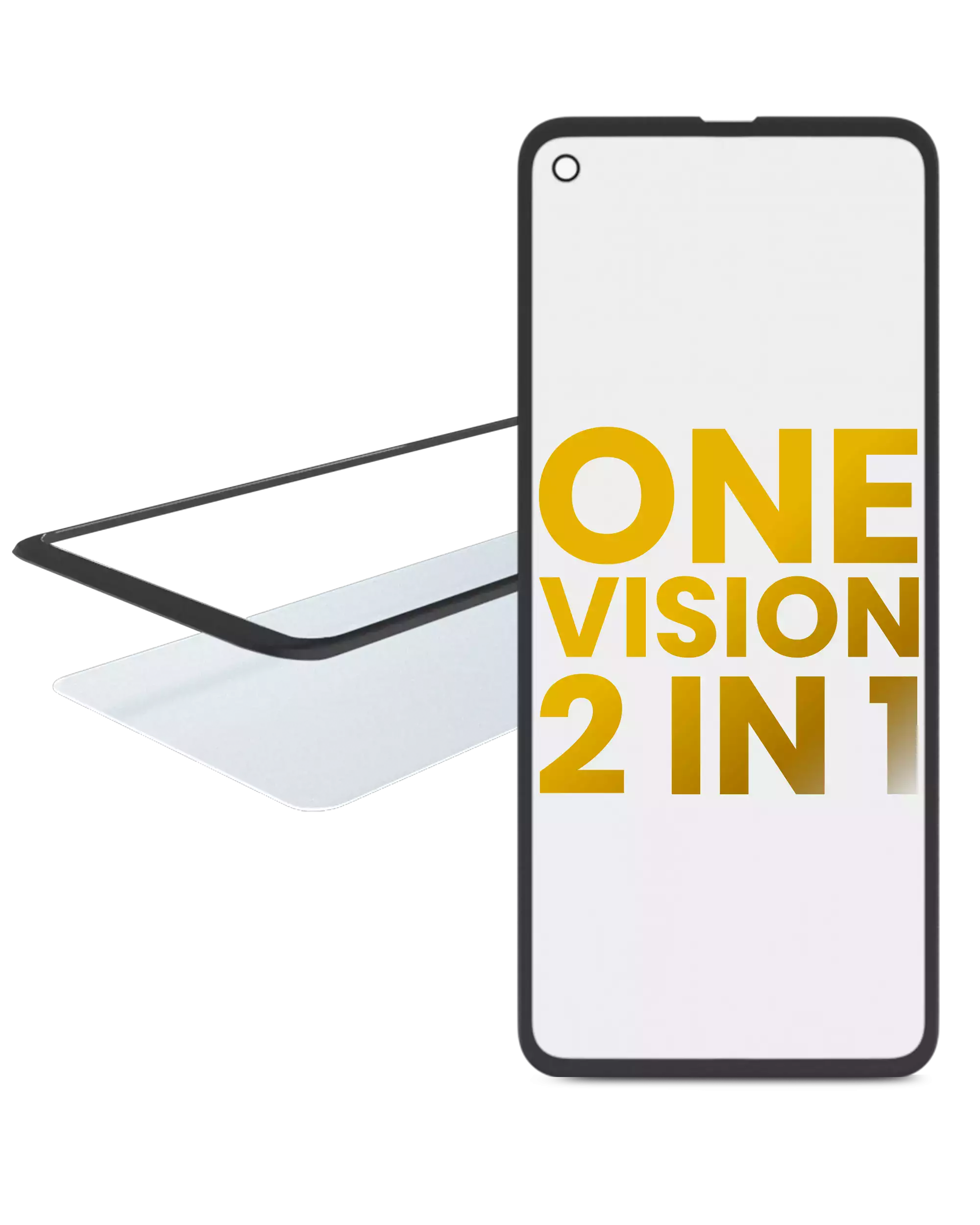 Frontglas mit OCA vorinstalliert Premium für Motorola One Vision 2019