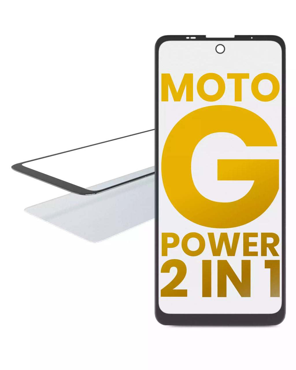 Frontglas mit OCA für Motorola Moto G Power 2022 - Qualität A