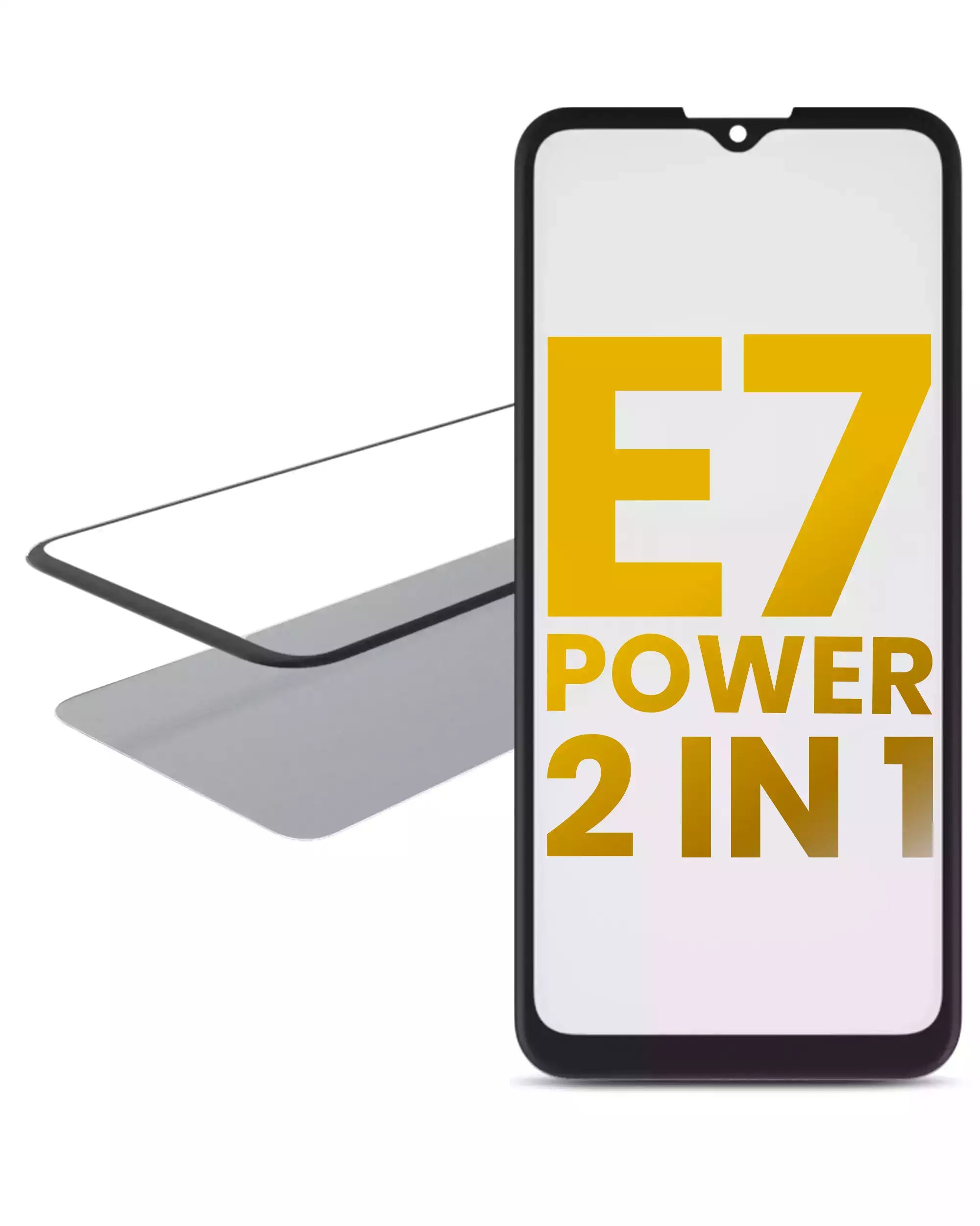 2-in-1 Front Glass with Pre-installed OCA for Motorola Moto E7 Power (XT2097-6 / 2021) / Moto E7i Power (XT2097-12 / 2021)