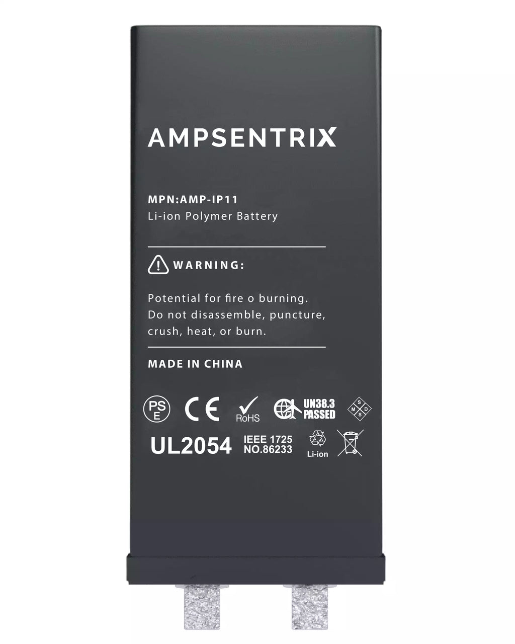 Ersatz-Akku-Core für iPhone 11 (Punktschweißen erforderlich) (AmpSentrix Core)