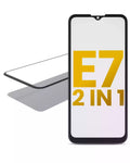2-in-1 Frontglas mit vorinstalliertem OCA für Motorola Moto E7 (XT2095 / 2020)