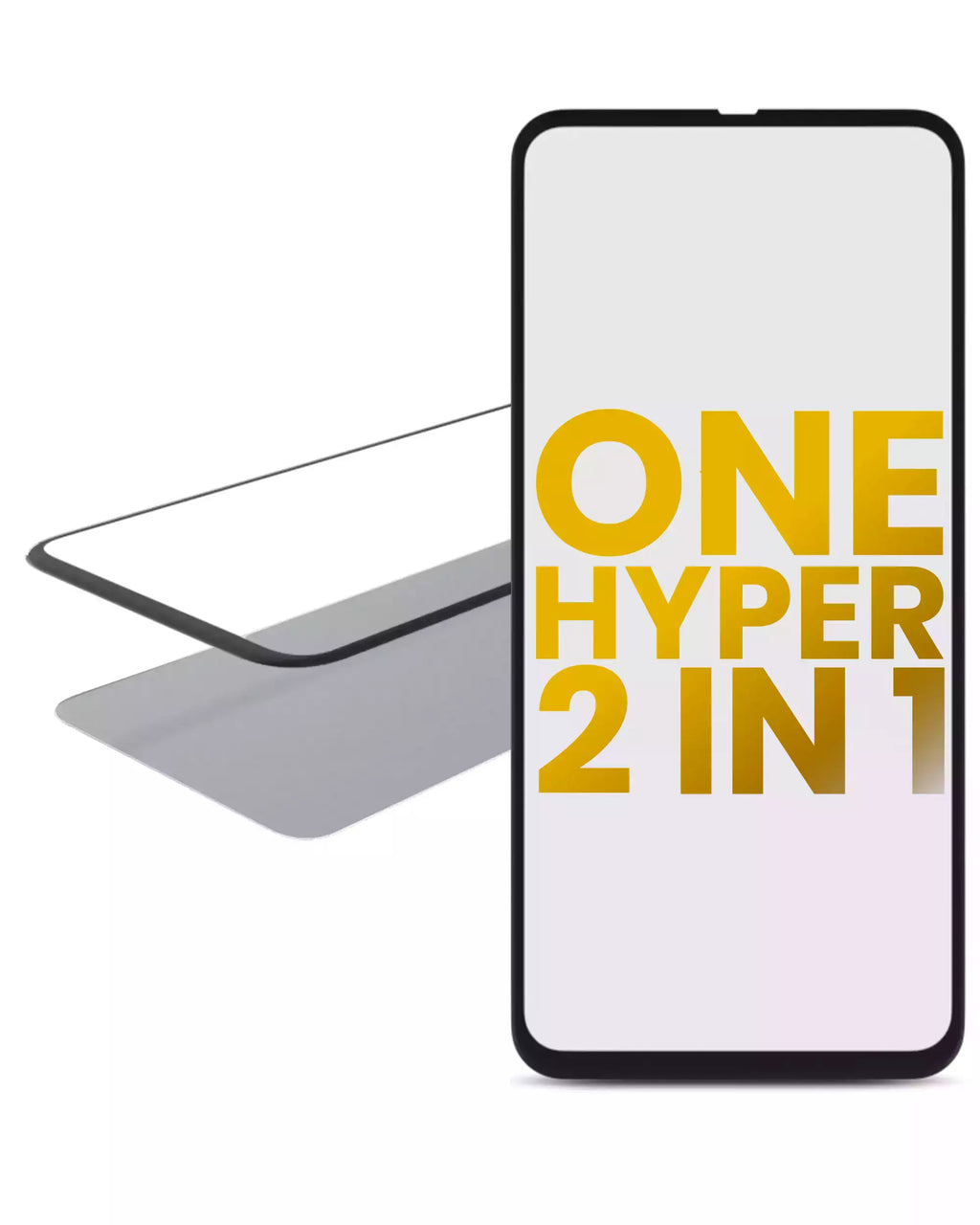2-in-1 Frontglas mit OCA vorinstalliert für Motorola One Hyper (XT2027 / 2020)