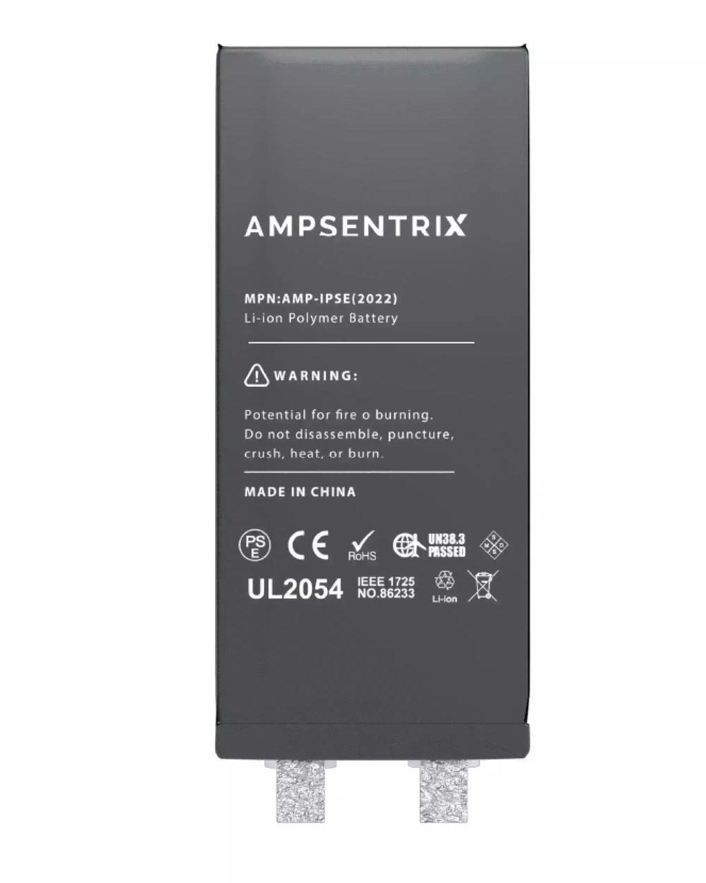Replacement Battery for iPhone SE 2022 (Spot Welding Required) (AmpSentrix Core Extended)