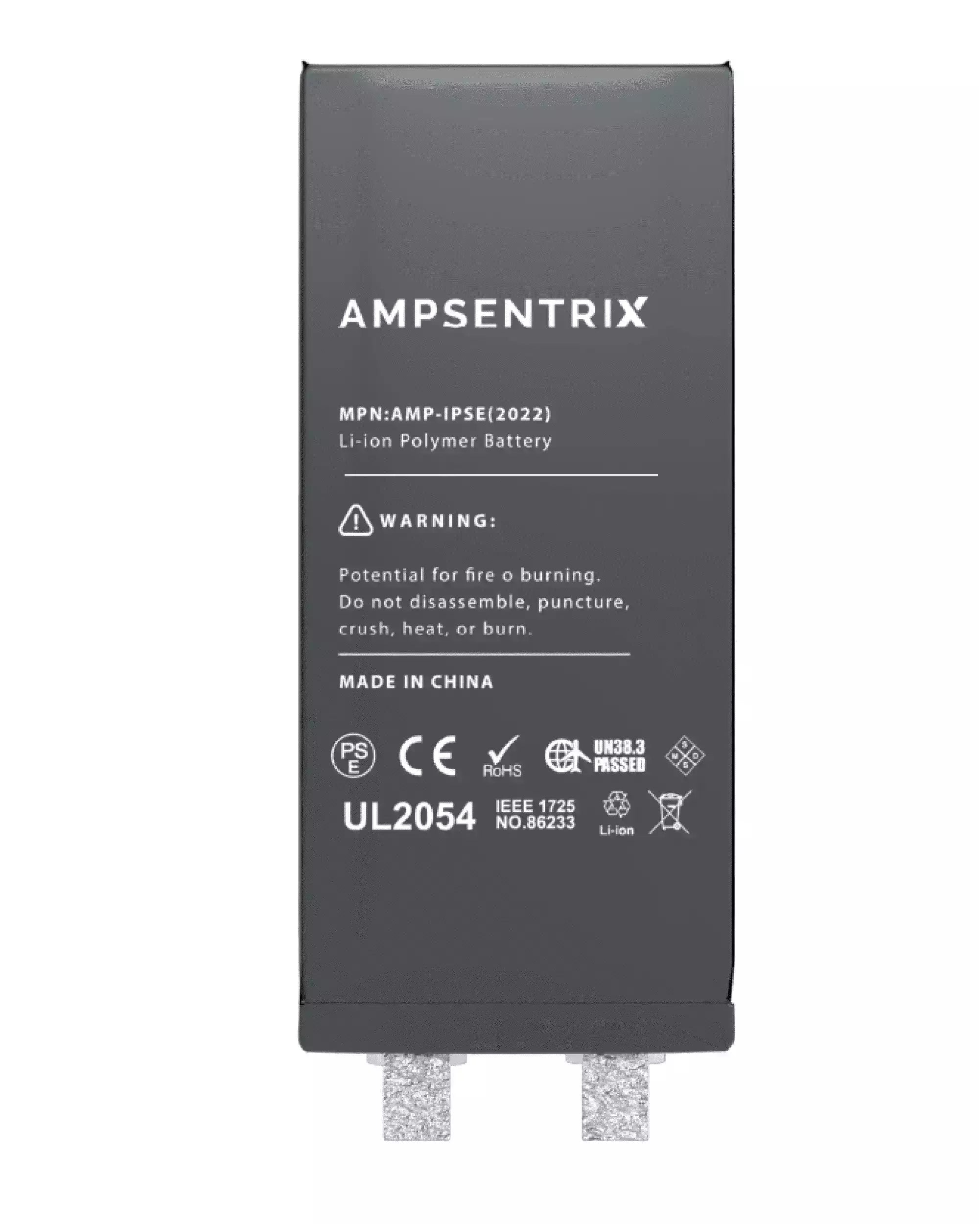 Replacement Battery for iPhone SE 2022 (Spot Welding Required) (AmpSentrix Core Extended)